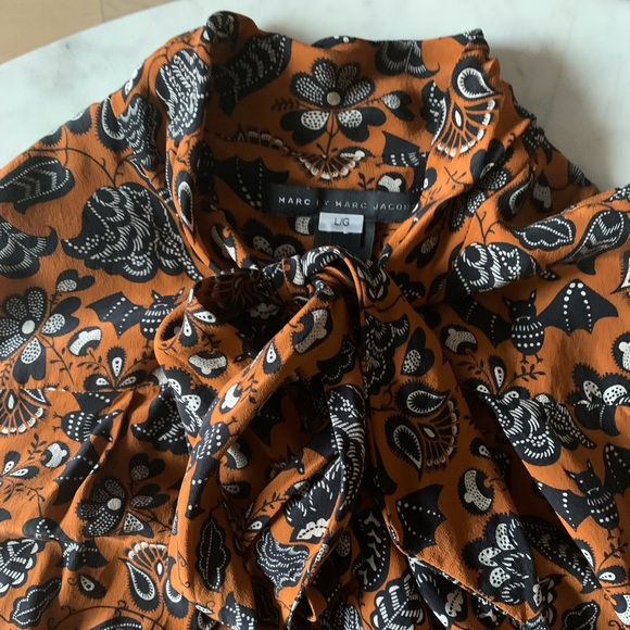 Marc by Marc Jacobs Sleeveless silk top - Picture 3 of 7